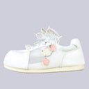 Sakura Bunny Charm White Mesh Sneakers – Women’s Bunny Bobo's House 