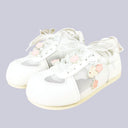 Sakura Bunny Charm White Mesh Sneakers – Women’s Bunny Bobo's House US 5 | EU 35 
