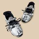 Silver Rose Ribbon Kawaii Ballet Sneakers – Women's Bobo's House 