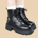 Spider Queen Dark Kawaii Platform Boots - Women's Bobo's House 