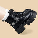 Spider Queen Dark Kawaii Platform Boots - Women's Bobo's House 