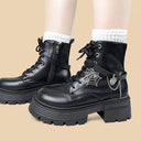 Spider Queen Dark Kawaii Platform Boots - Women's Bobo's House 