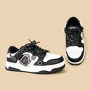Spooky Cute Ghost Chunky Black Sneakers - Unisex Ghost Bobo's House 