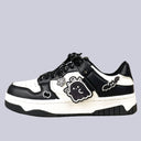 Spooky Cute Ghost Chunky Black Sneakers - Unisex Ghost Bobo's House M 3.5 | W 5.5 | EU 36 