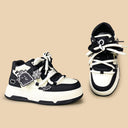 Spooky Cute Ghost Chunky Mid Top Shoes - Women's Ghost Bobo's House 
