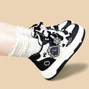 Spooky Cute Ghost Chunky Mid Top Shoes - Women's Ghost Bobo's House 