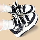 Spooky Cute Ghost Chunky Mid Top Shoes - Women's Ghost Bobo's House 