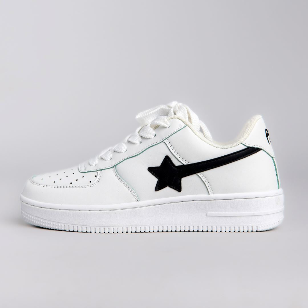 Star Necessities Casual White Shoes - Unisex Bobo&#39;s House Black Star M 3.5 | W 5.5 | EU 36 