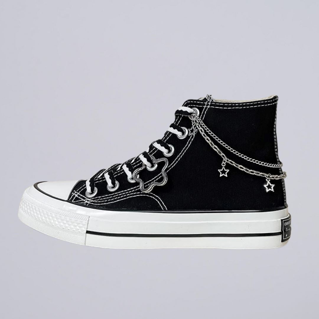 Women’s City Night outlet high top canvas shoes