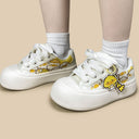 Sunny Side Duck Print Charms Chunky Sneakers - Women's Duck Bobo's House 