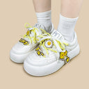 Sunny Side Duck Triple Charms Chunky Sneakers - Women's Duck Bobo's House 