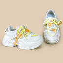 Sweet Escape Orange Cloud Chunky Sneakers - Women's Food Bobo's House 
