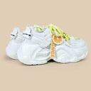 Sweet Escape Orange Cloud Chunky Sneakers - Women's Food Bobo's House 