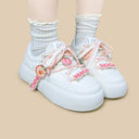 Sweet Escape Peach Charm Edition Chunky Sneakers - Women's Food Bobo's House 