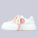 Sweet Escape Peach Charm Edition Chunky Sneakers - Women's Food Bobo's House US 5 | EU 35 
