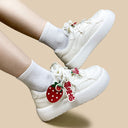 Sweet Escape Strawberry 2.0 Edition Chunky Sneakers - Women's Food Bobo's House 