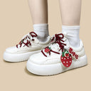 Sweet Escape Strawberry 2.0 Edition Chunky Sneakers - Women's Food Bobo's House 