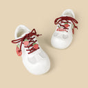 Sweet Escape Strawberry Charm White Mesh Sneakers – Women's Food Bobo's House 