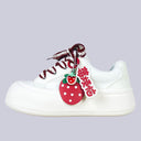 Sweet Escape Strawberry Edition Chunky Sneakers - Women's Fruit Bobo's House US 5 | EU 35 