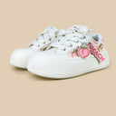 Sweet Juicy Peach Print Chunky Sneakers - Women's Food Bobo's House 