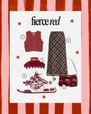 Sweetheart Meow Chunky Casual Red Sneakers – Unisex Cat Bobo's House 