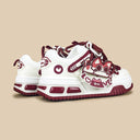 Sweetheart Meow Chunky Casual Red Sneakers – Unisex Cat Bobo's House 