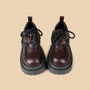 Teddy Bear Dark Kawaii Platform Oxford Shoes - Women's Bear Bobo's House 
