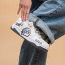 Ultra Chubby Kabbu Sharku Casual White Sneakers - Women's Shark Bobo's House 