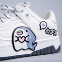 Ultra Chubby Kabbu Sharku Casual White Sneakers - Women's Shark Bobo's House 