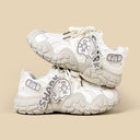 Ultra Chubby Kabbu Sharku Cream Chunky Sneakers – Women's Shark Bobo's House 