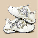 Ultra Chubby Kabbu Sharku Cream Platform Sneakers – Women's Shark Bobo's House 