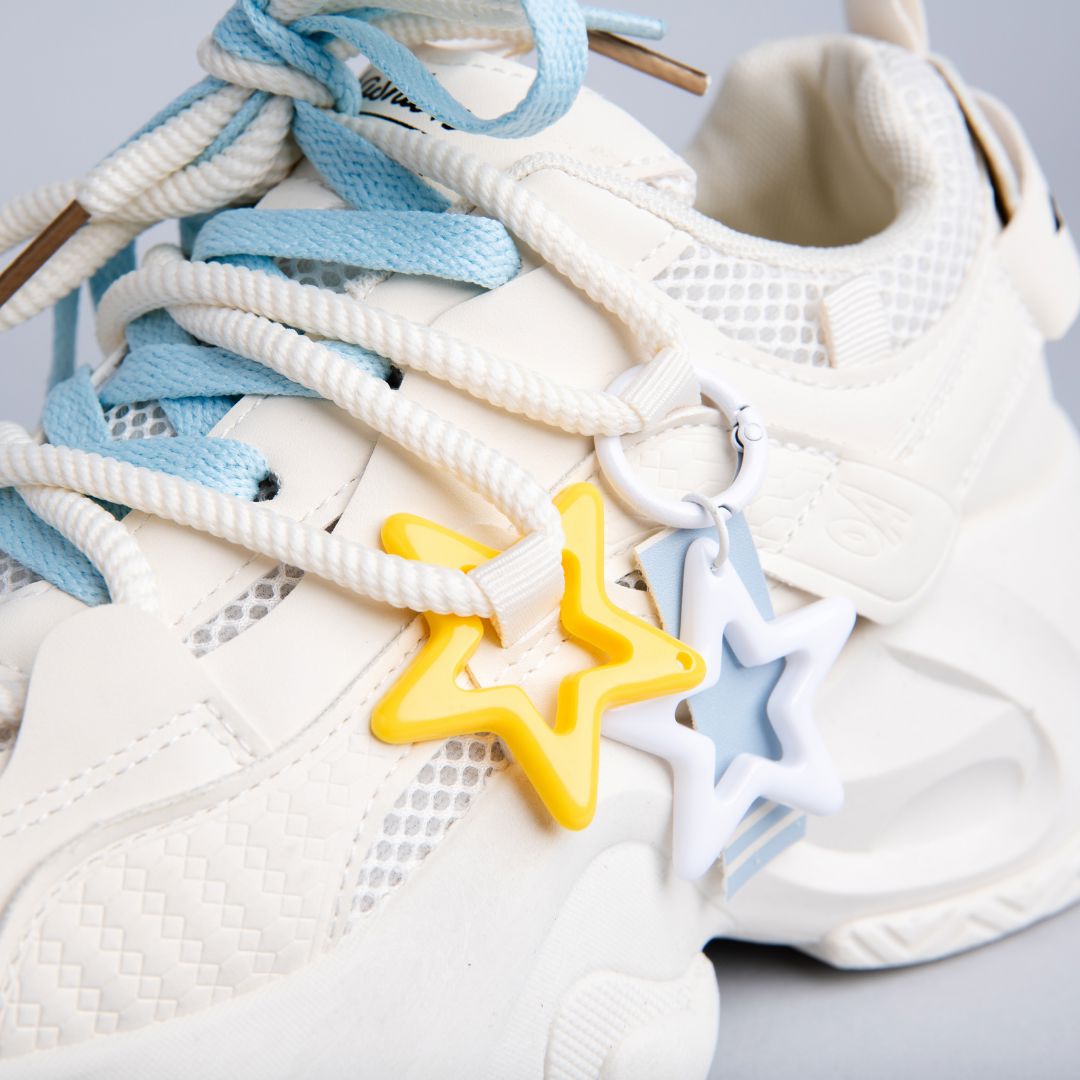 ボディーボス Ultra Chunky Sole Bright Star White Sneakers - Women's