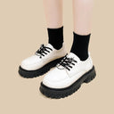 Ultra Chunky Sole Compass Stars Classic Loafers - Women's Bobo's House 