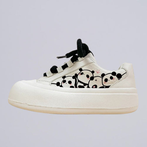 Ultra Chunky Sole Panda Casual Sneakers - Women's Bobo's House US 5 | EU 35 