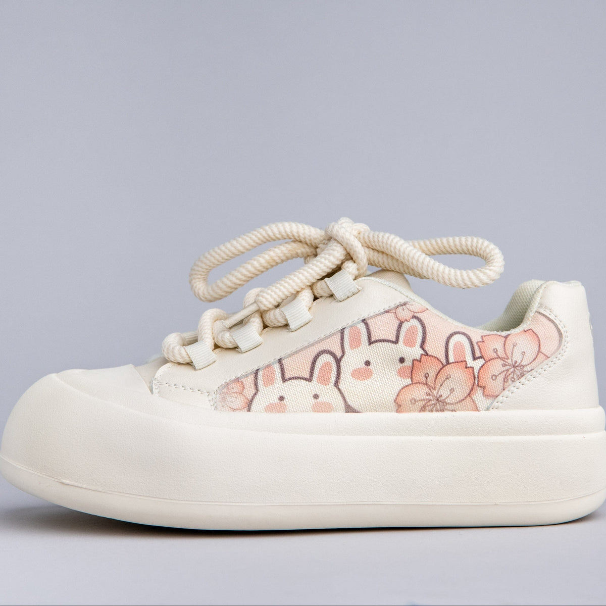 Ultra Chunky Sole Sakura Bunny Casual Sneakers - Women&#39;s Bobo&#39;s House US 5 | EU 35 