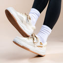 Ultra Cute Capybara White Sneakers - Women's Bobo's House 