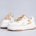 Ultra Cute Capybara White Sneakers - Women's Bobo's House 