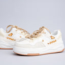 Ultra Cute Capybara White Sneakers - Women's Bobo's House 