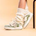 Ultra Cute Sea Snake Chunky Green Shoes - Women's Bobo's House 