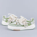 Ultra Cute Sea Snake Chunky Green Shoes - Women's Bobo's House 