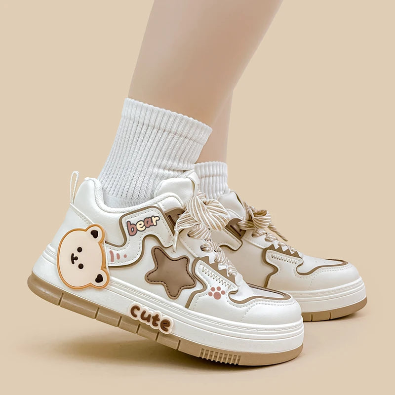 Ultra Friendly Bear Chunky Sneakers - Women&#39;s Bobo&#39;s House 