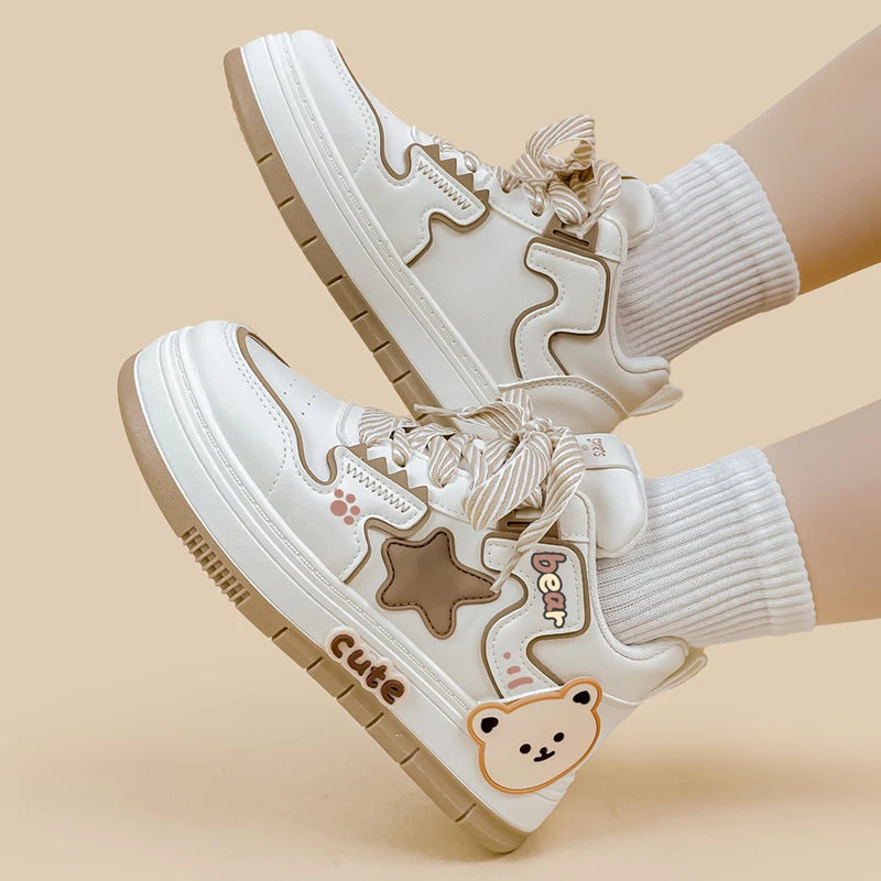 Ultra Friendly Bear Chunky Sneakers - Women&#39;s Bobo&#39;s House 