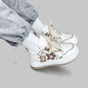 Ultra Friendly Sea Otter Chunky Mid Top Shoes - Women's Otter Bobo's House 