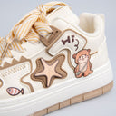 Ultra Friendly Sea Otter Chunky Mid Top Shoes - Women's Otter Bobo's House 