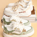 Ultra Friendly Sea Otter White Sneakers - Women's Otter Bobo's House 