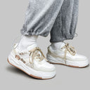 Ultra Friendly Sea Otter White Sneakers - Women's Otter Bobo's House 