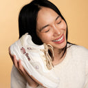 Ultra Friendly Sea Otter White Sneakers - Women's Otter Bobo's House 