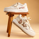 Ultra Friendly Sea Otter White Sneakers - Women's Otter Bobo's House 