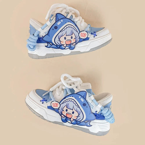 Ultra Friendly Shark Girl Chunky Shoes - Unisex Bobo's House M 3.5 | W 5.5 | EU 36 