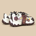 Dark Mocha Magic Deer Chunky Sneakers - Women's